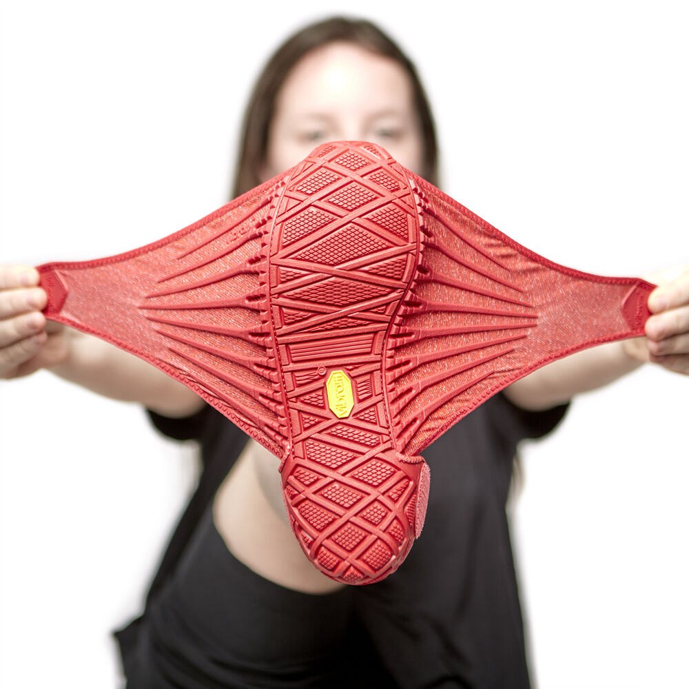 Zapatos Mujer Rojos - Furoshiki Bajos - TCARVP-217